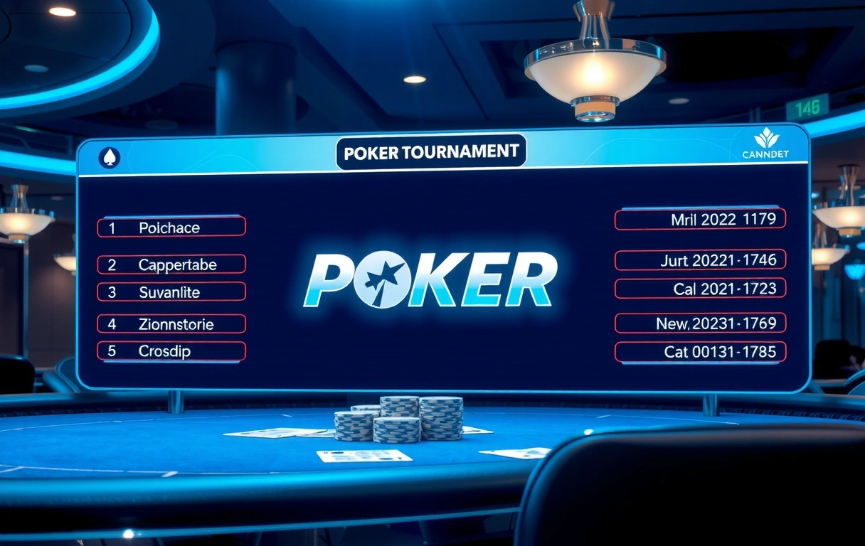 Tournament Leaderboard